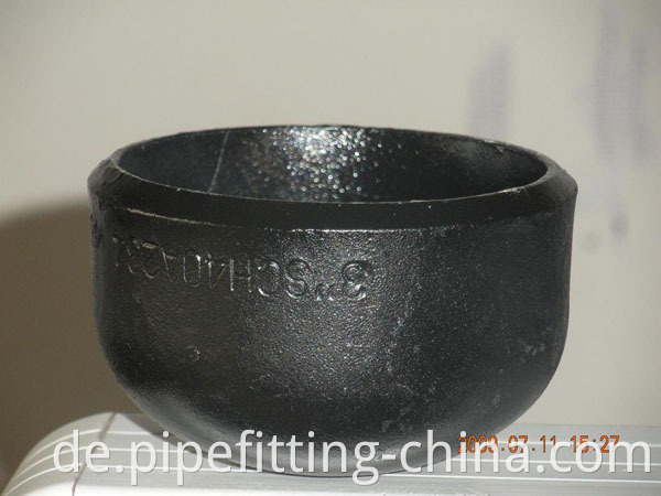 schedule 40 steel pipe cap